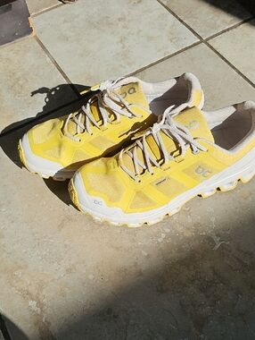 On Running Women's Cloudventure Waterproof Sneakers in Yellow